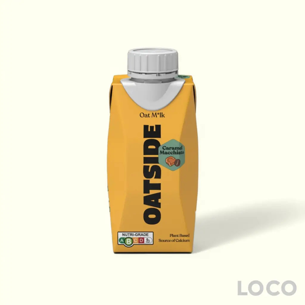 OATSIDE Coffee Oat Milk 200ML - Caramel Macchiato - Non