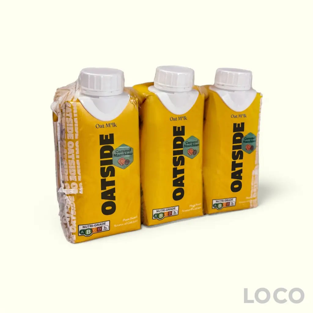 OATSIDE Coffee Oat Milk 3x200ML - Caramel Macchiato - Non