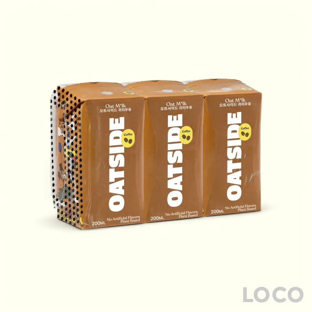 OATSIDE Coffee Oat Milk 3x200ML - Coffee - Non Dairy