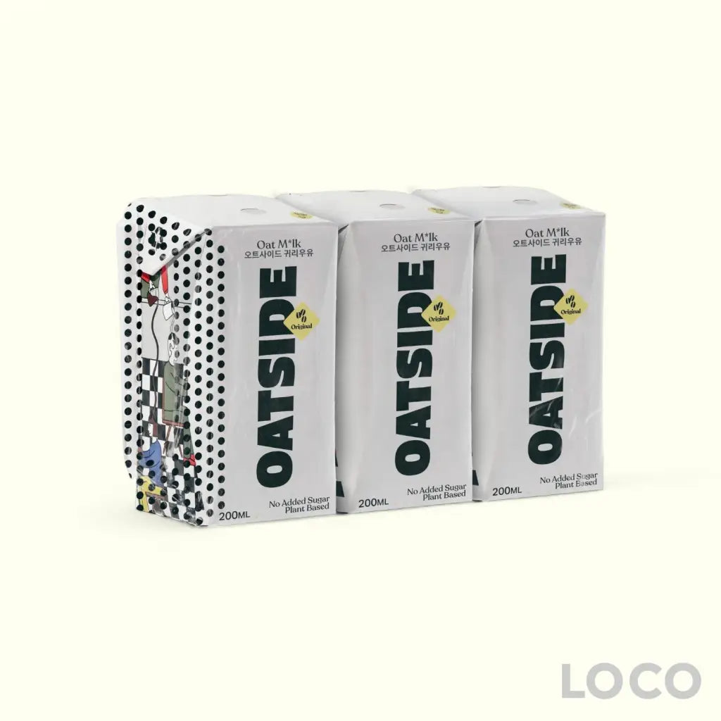 OATSIDE Oat Milk 3x200ML - Barista Blend - Non Dairy