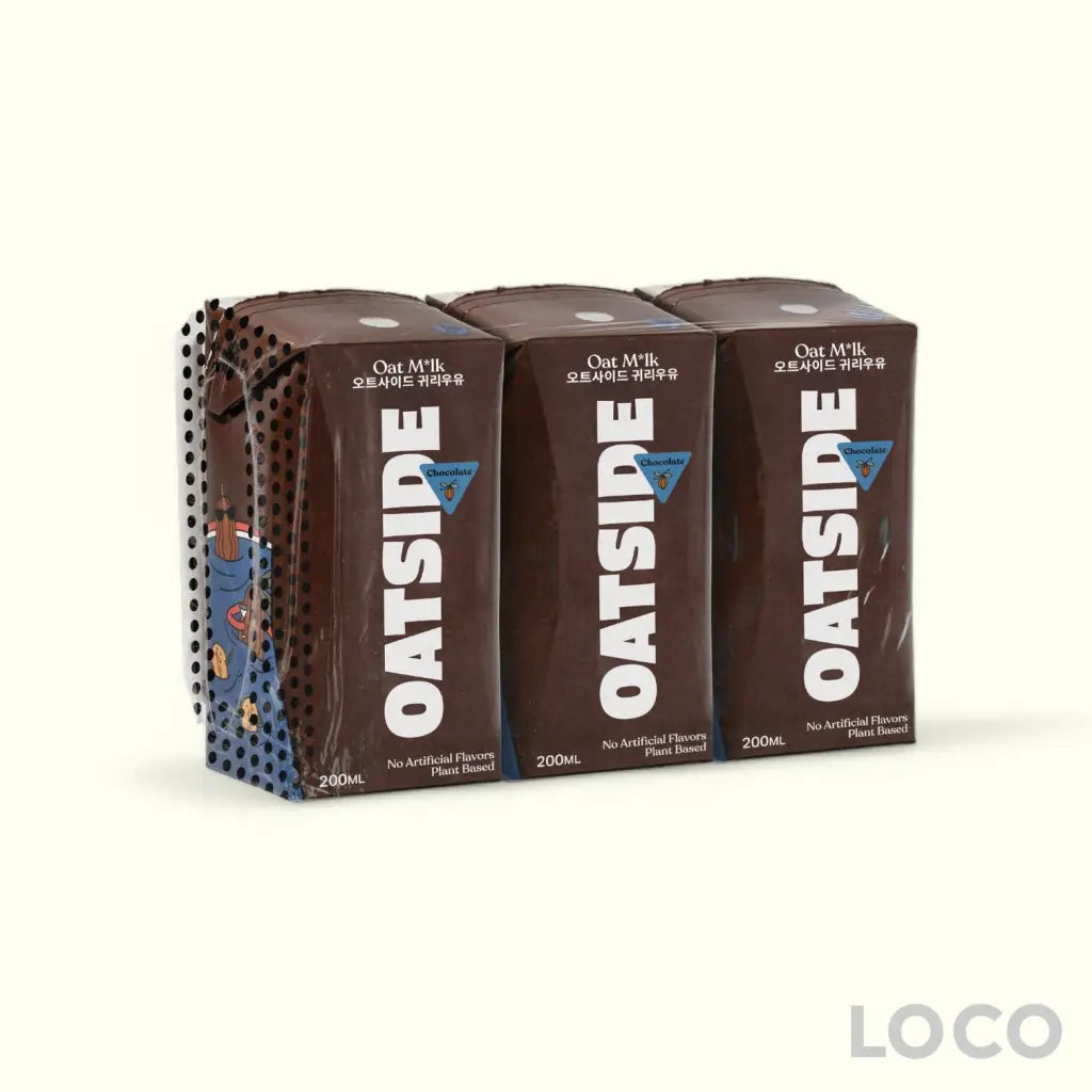 OATSIDE Oat Milk 3x200ML - Chocolate - Non Dairy