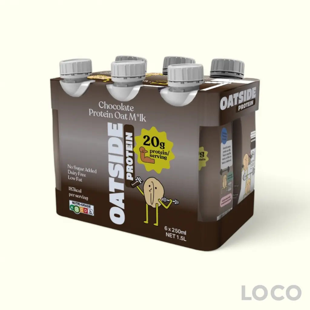 OATSIDE Protein Oat Milk 6x250ML - Chocolate - Non Dairy