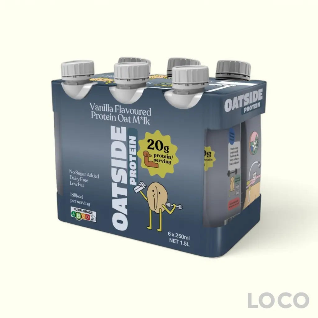 OATSIDE Protein Oat Milk 6x250ML - Vanilla - Non Dairy