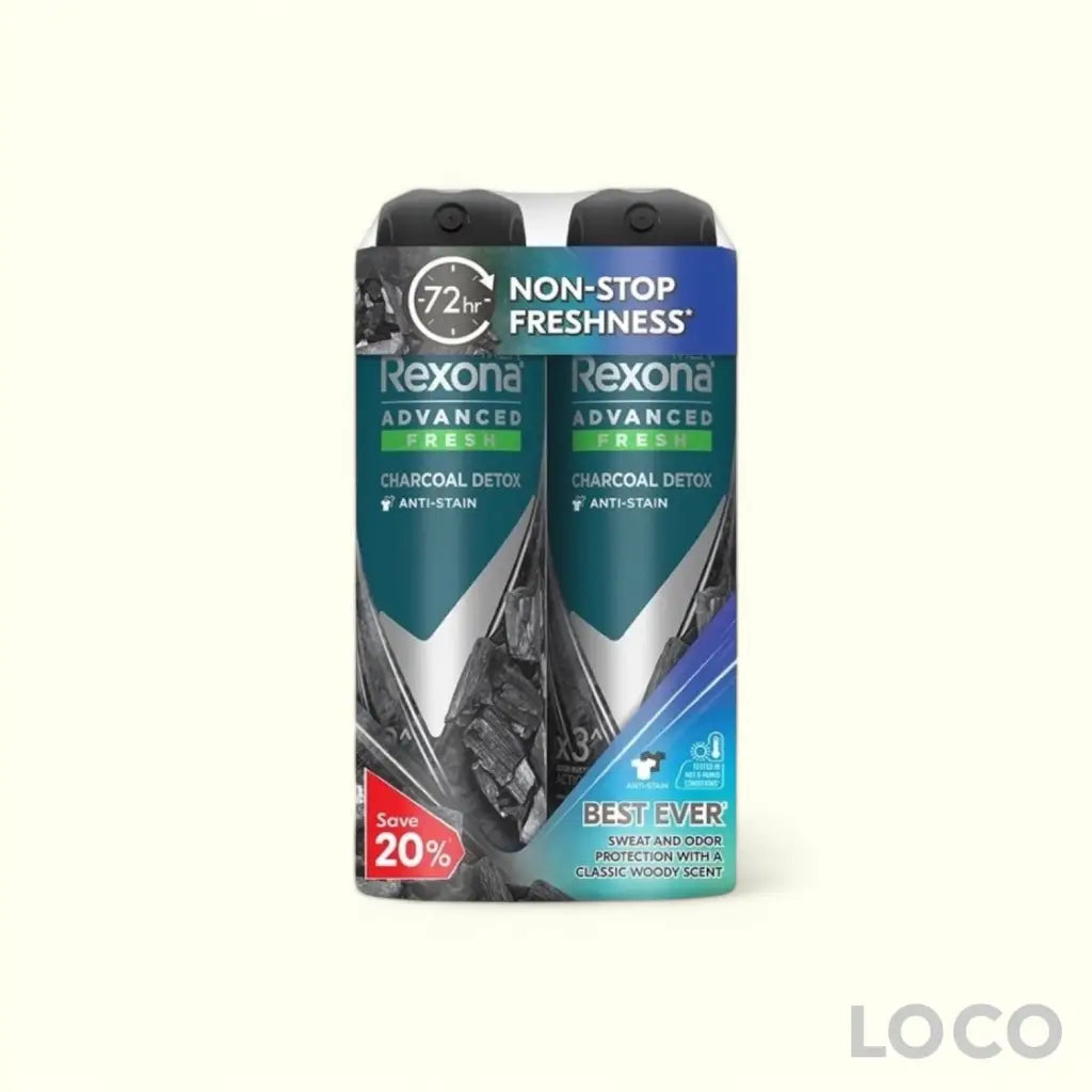 Rexona Men Anti-Perspirant Spray 72H 2x135ml Twin Pack