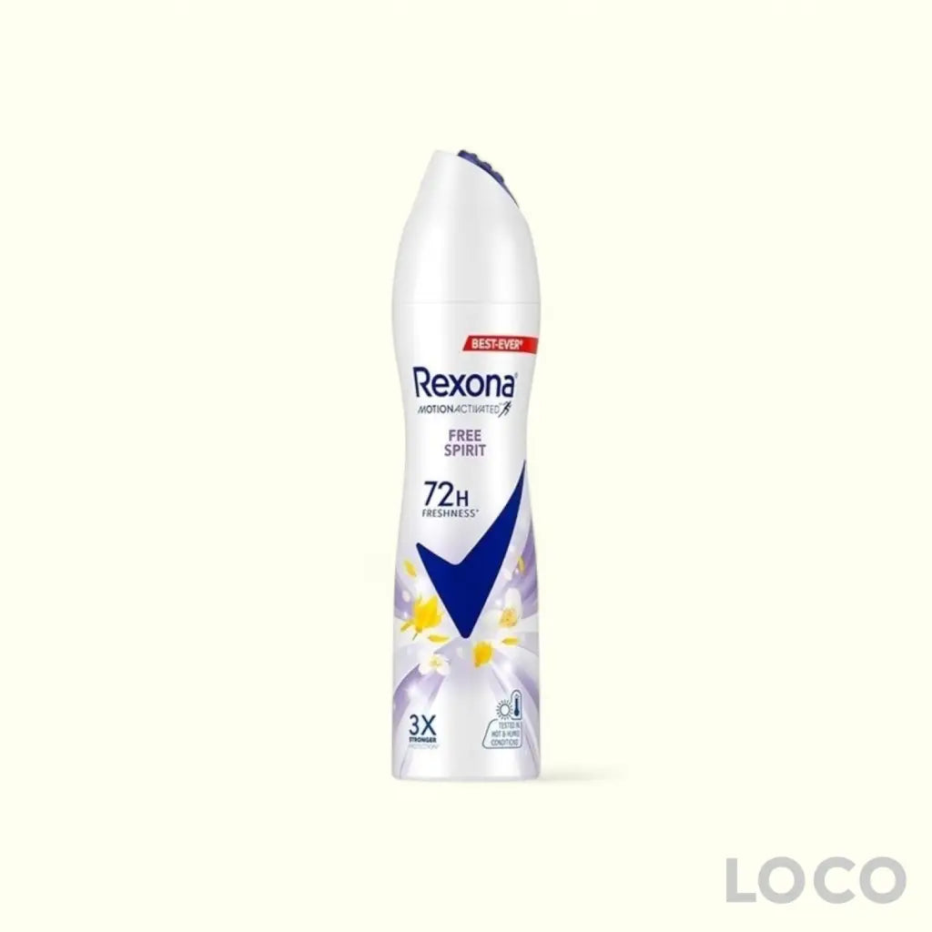 Rexona Women Anti-Perspirant Spray 72H 135ml - Free Spirit