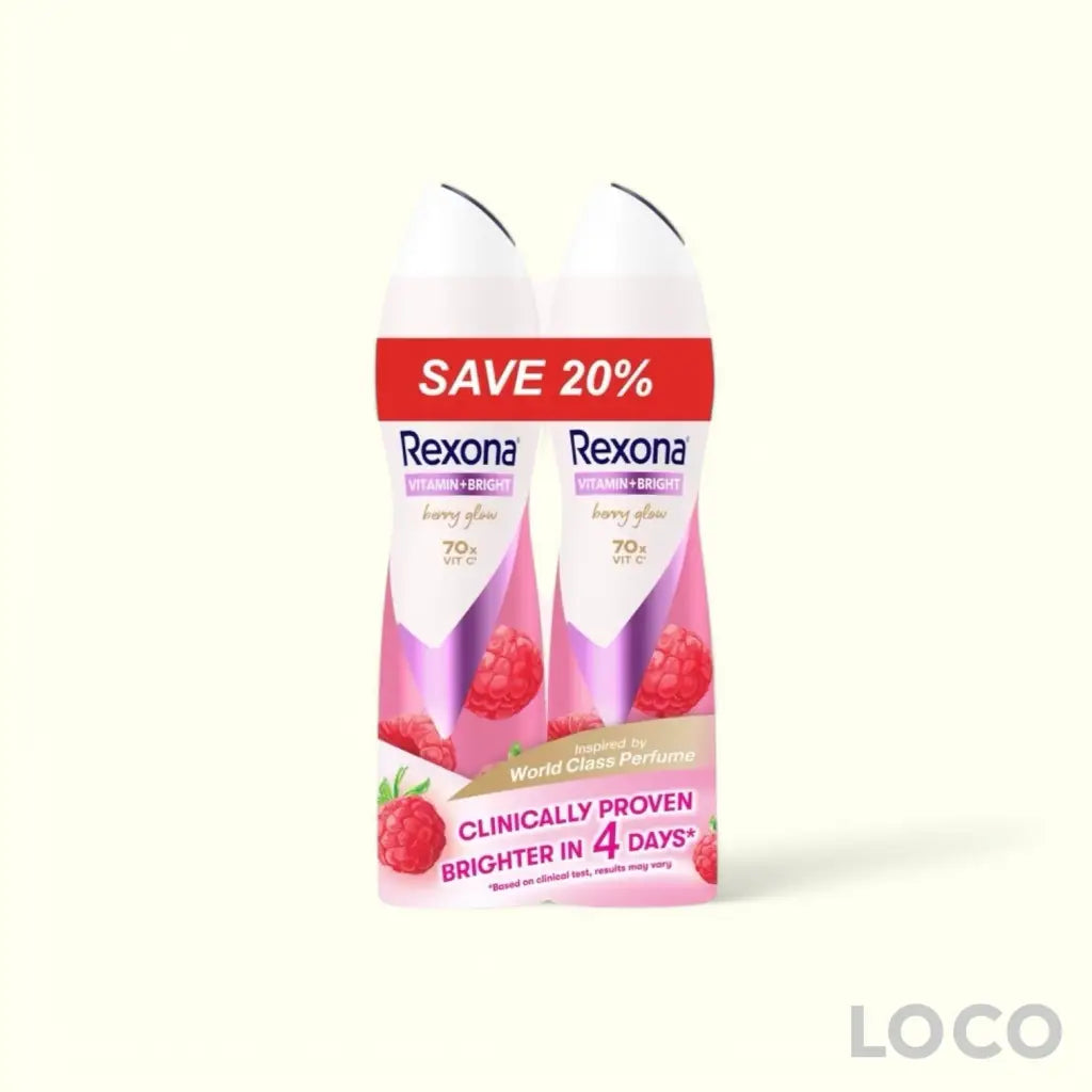 Rexona Women Anti-Perspirant Spray 72H 2x135ml Twin Pack