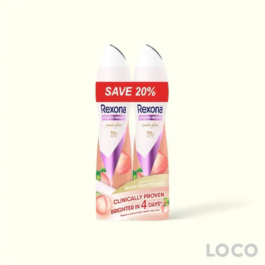 Rexona Women Anti-Perspirant Spray 72H 2x135ml Twin Pack