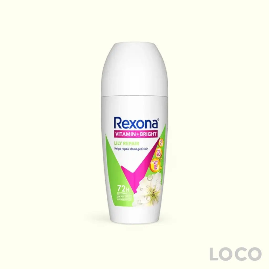 Rexona Women Roll On 72H 45ml - Vitamin Bright Lily 45ml