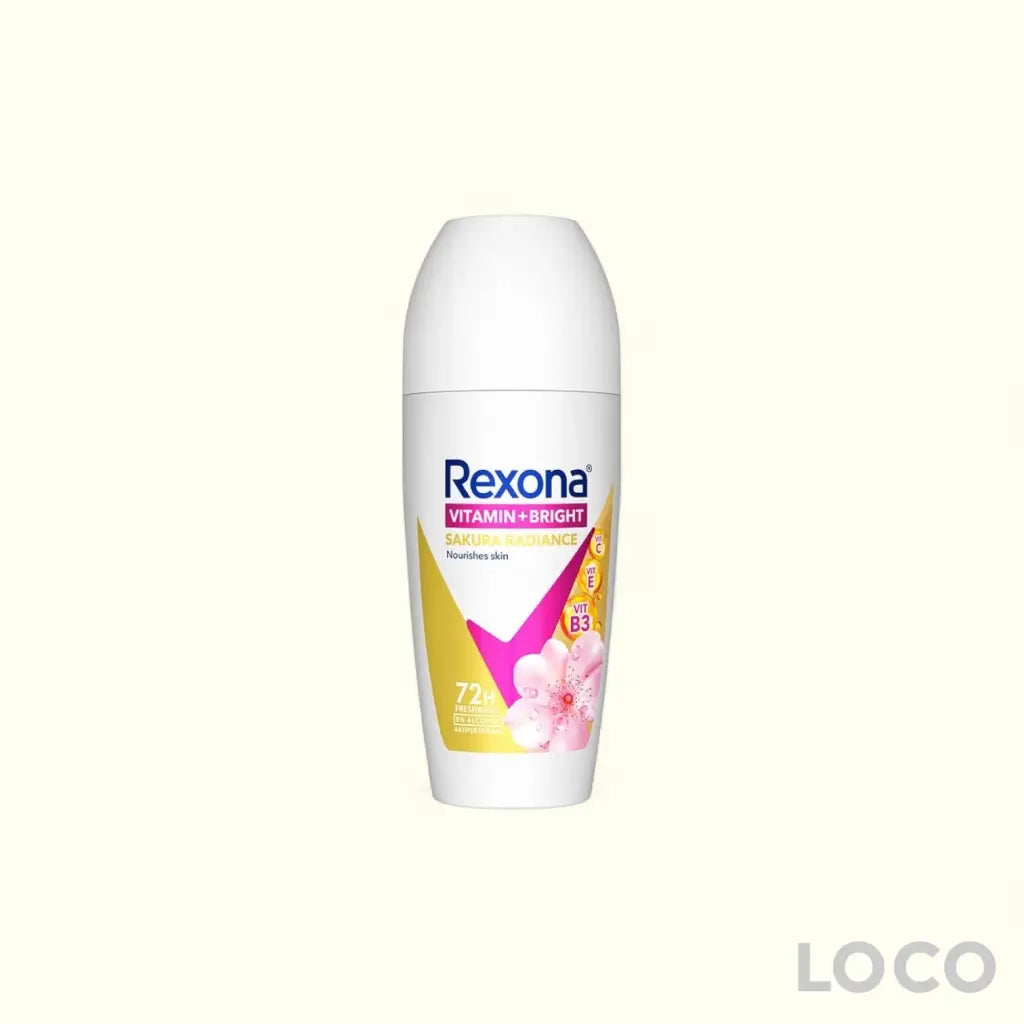 Rexona Women Roll On 72H 45ml - Vitamin Bright Sakura 45ml