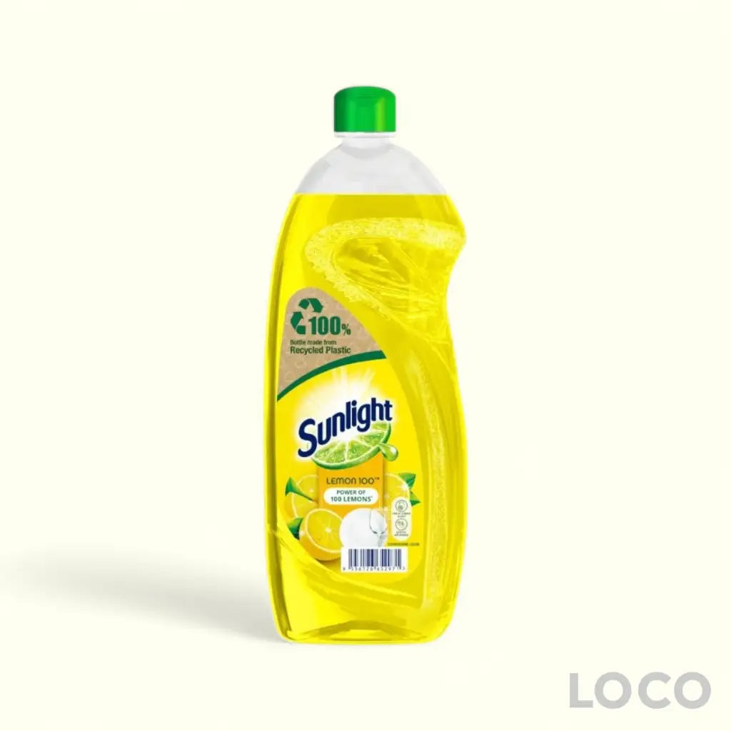 Sunlight Dishwash Liquid 800ml - Lemon 800ml - Dishwashing