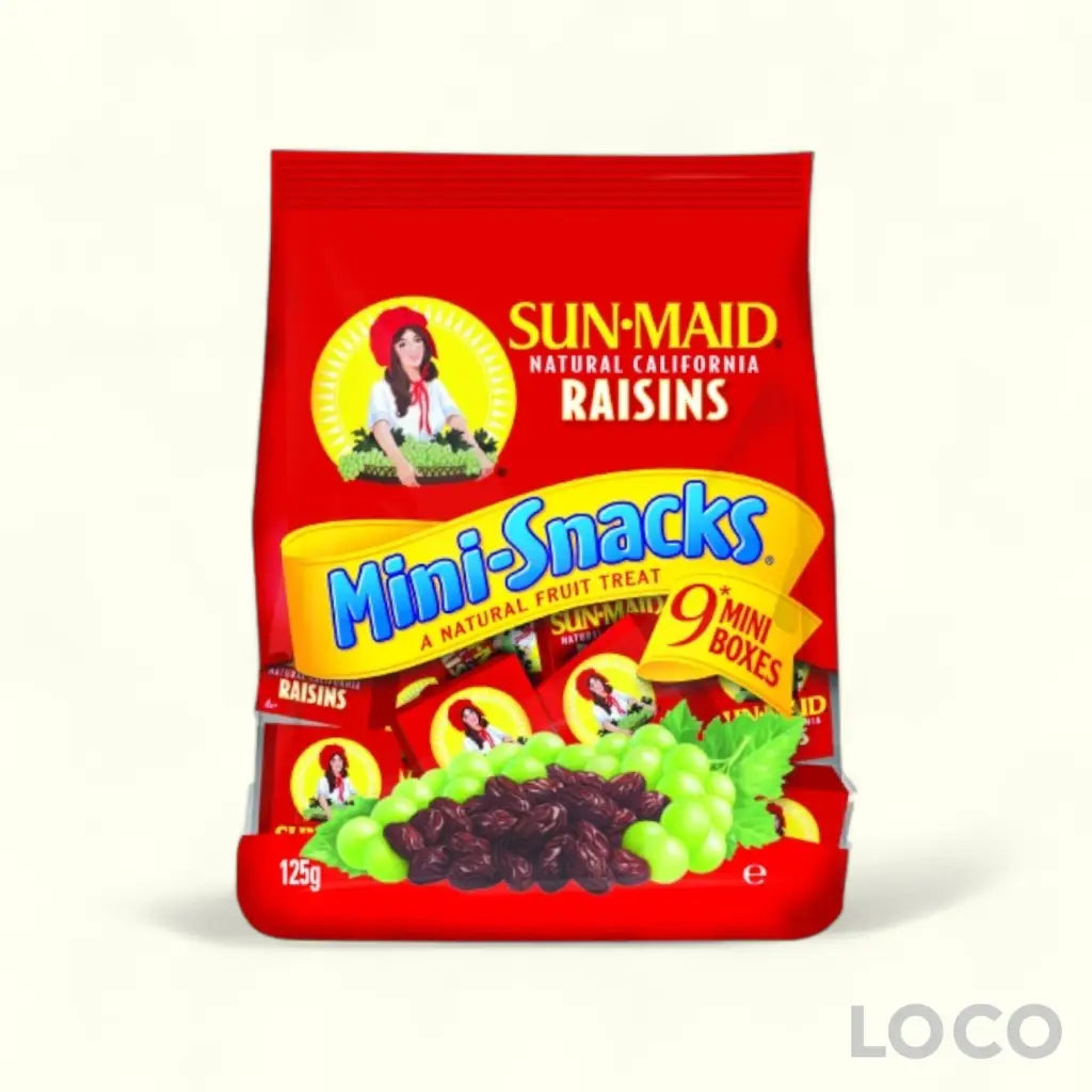 Sunmaid Raisins Bag 14g x 9s