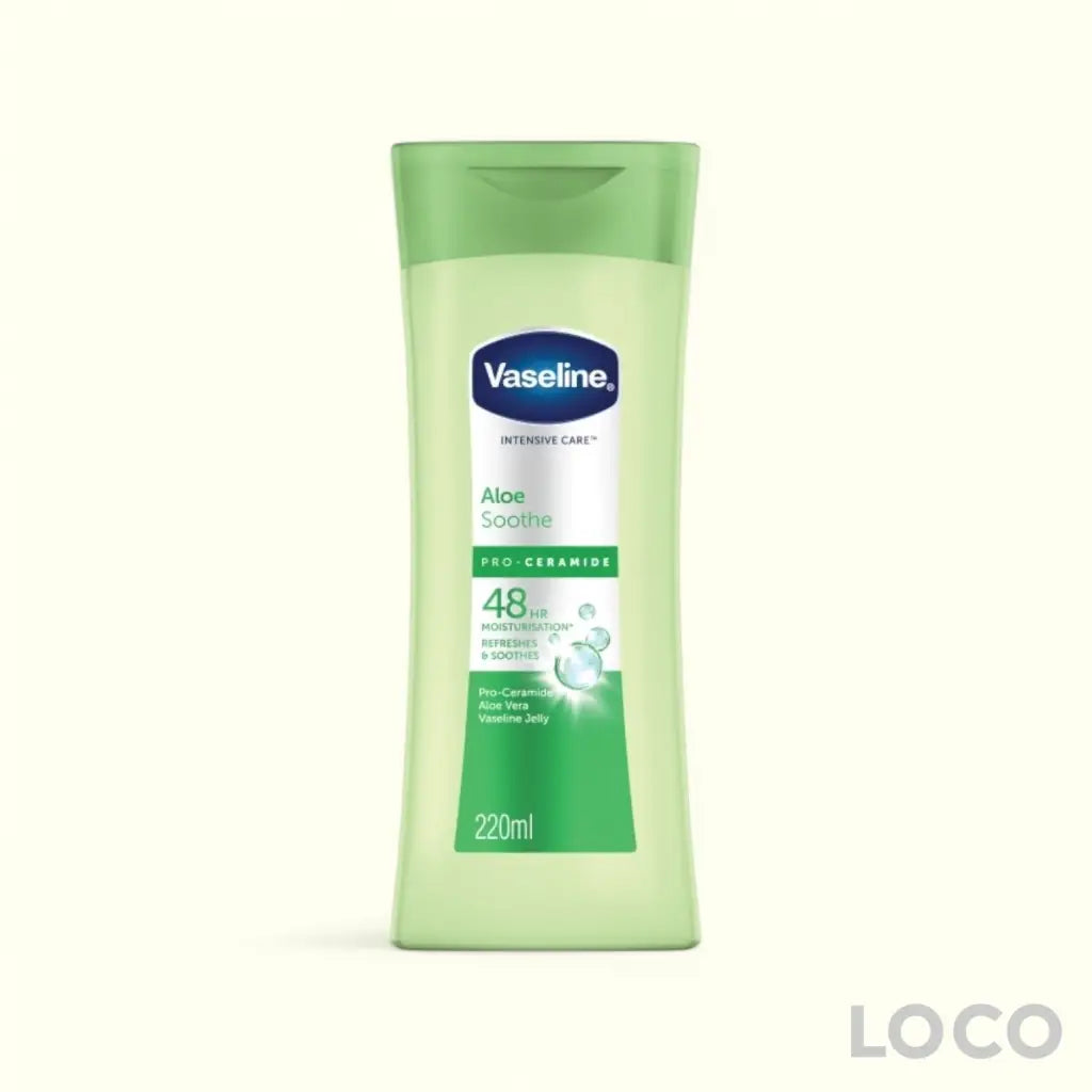 Vaseline Body Lotion 220ml - Aloe Soothe 220ml