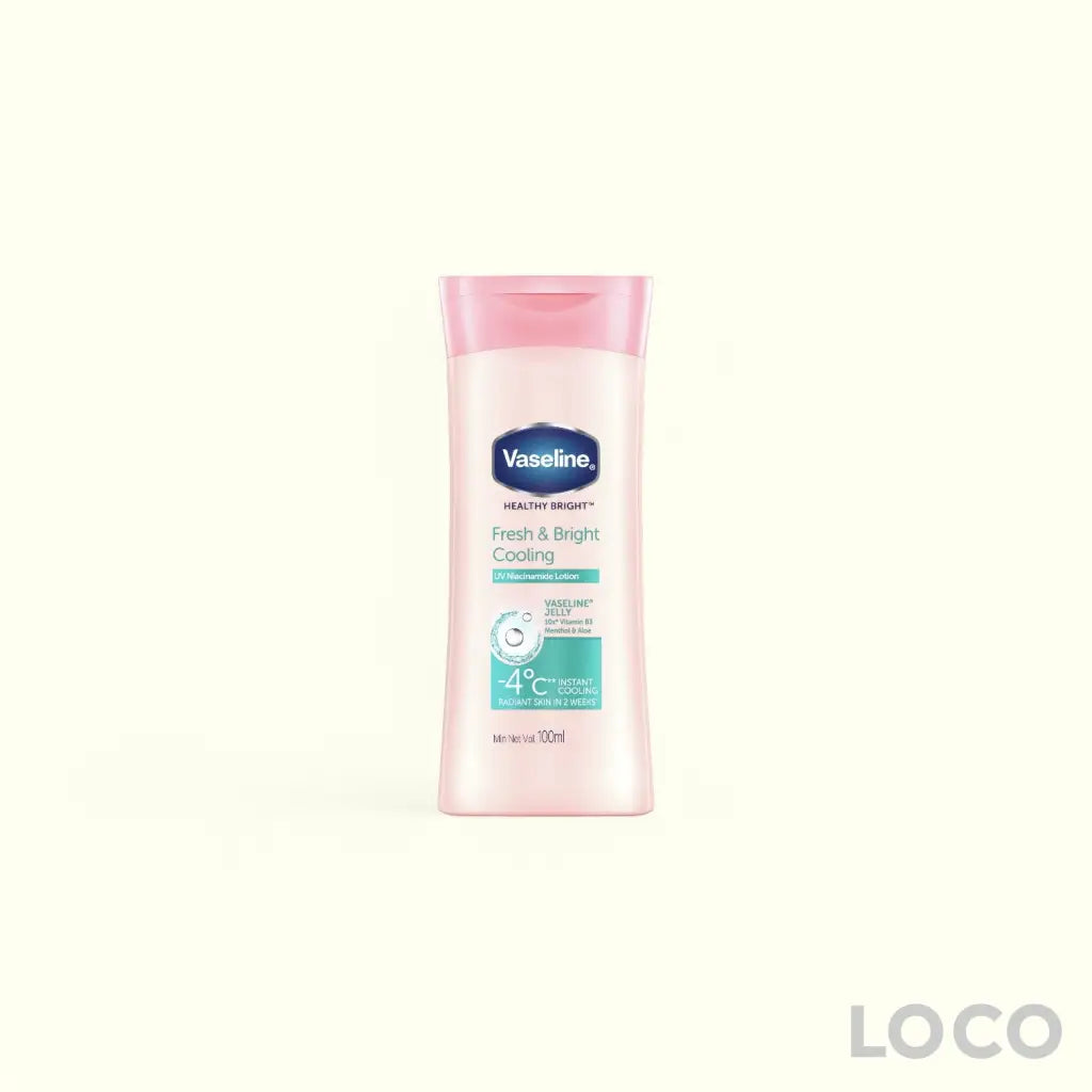 Vaseline Body Lotion Gluta E 100ml - Fresh & Bright 100ml