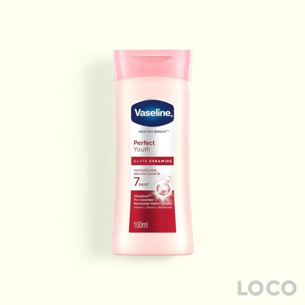 Vaseline Body Lotion Gluta E 100ml - Perfect Youth 100ml