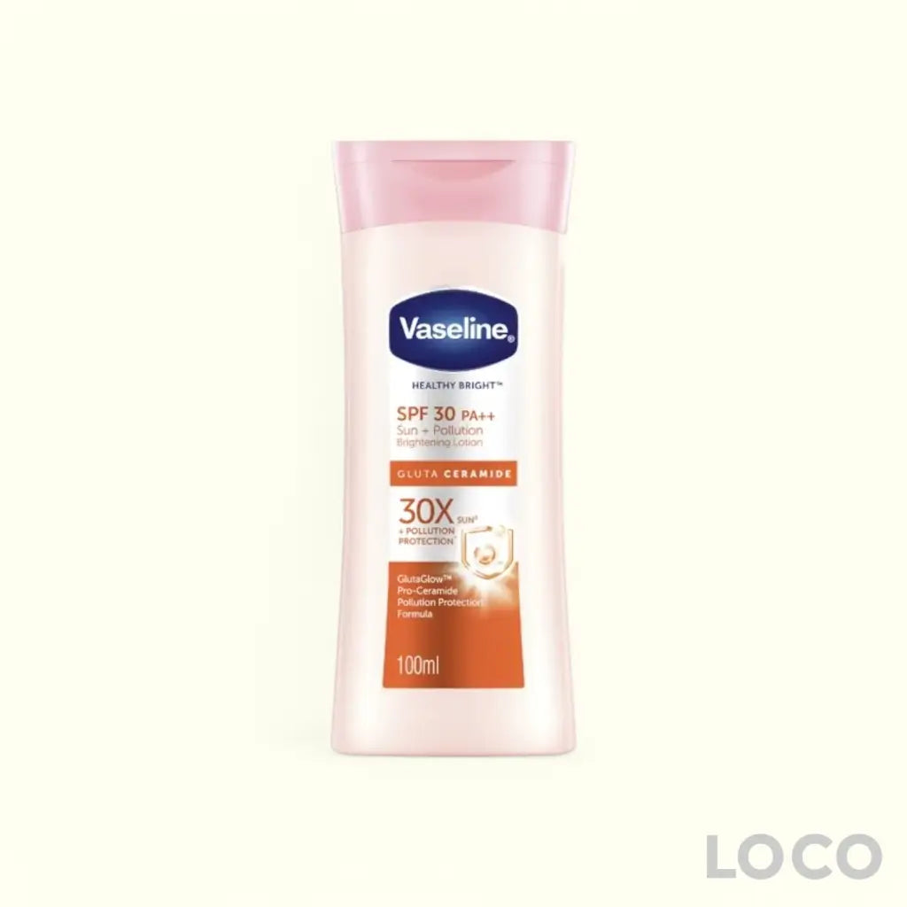 Vaseline Body Lotion Gluta E 100ml - Sun Pollution SPF30