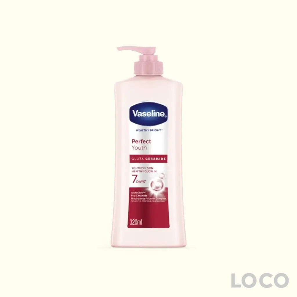 Vaseline Body Lotion Gluta E 320ml - Perfect Youth 320ml