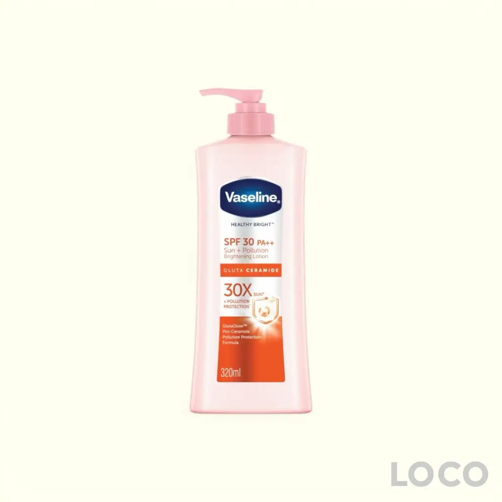Vaseline Body Lotion Gluta E 320ml - Sun Pollution SPF30
