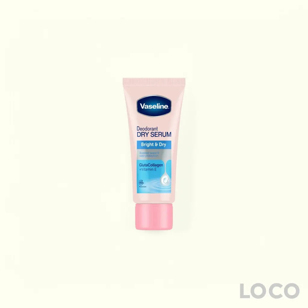Vaseline Deodorant Dry Serum 45ml - Bright & Dry 45ml
