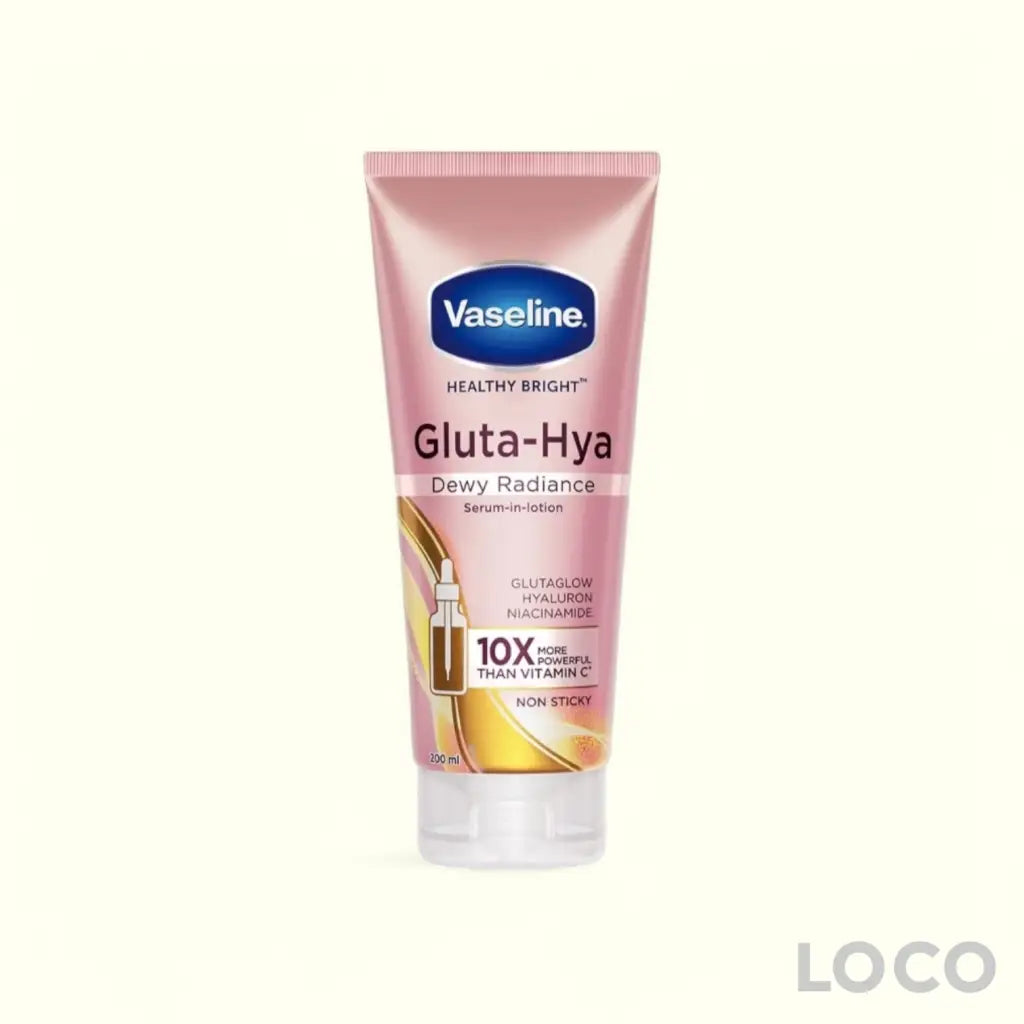 Vaseline Gluta-Hya Serum Burst Lotion 200ml - Dewy Radiance