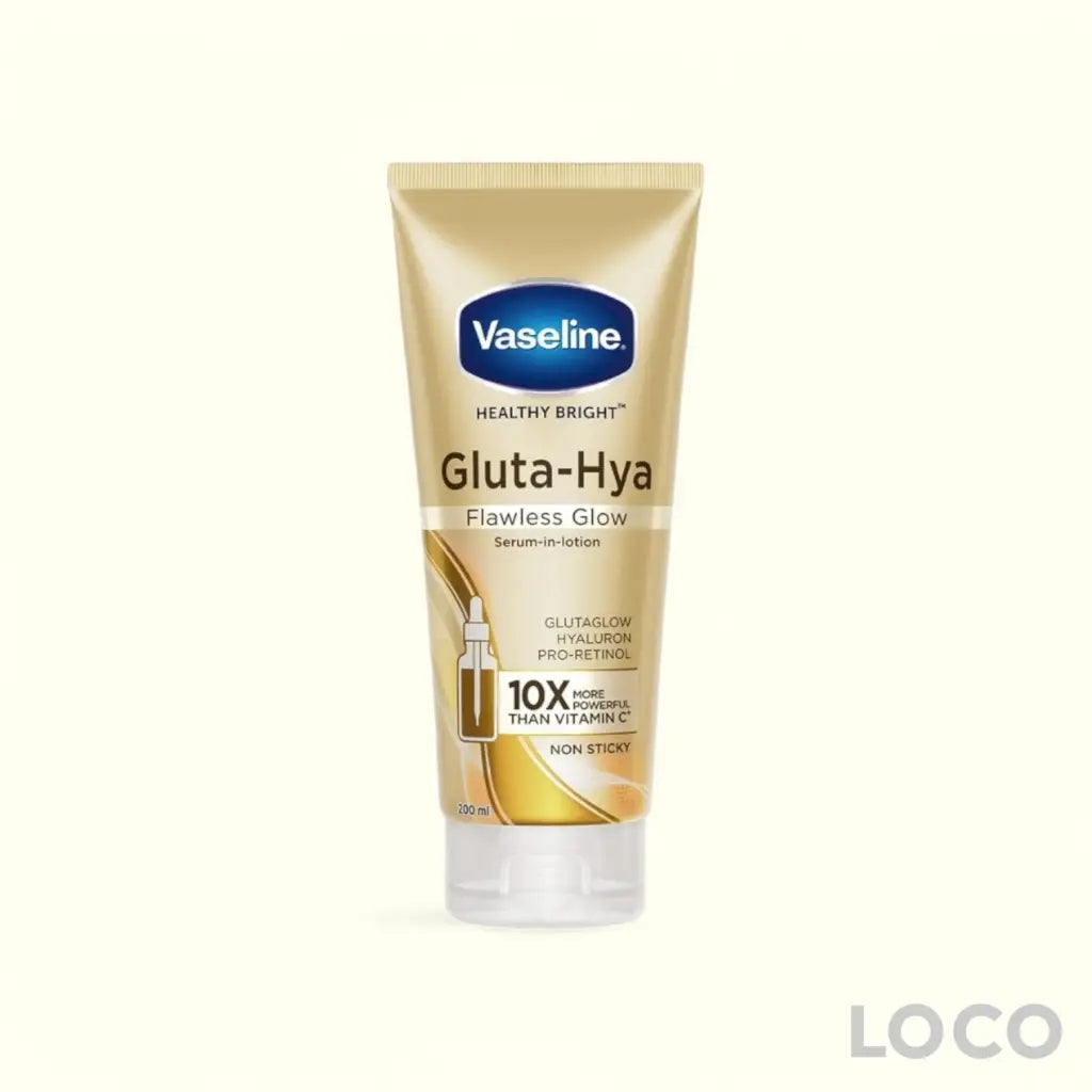 Vaseline Gluta-Hya Serum Burst Lotion 200ml - Flawless