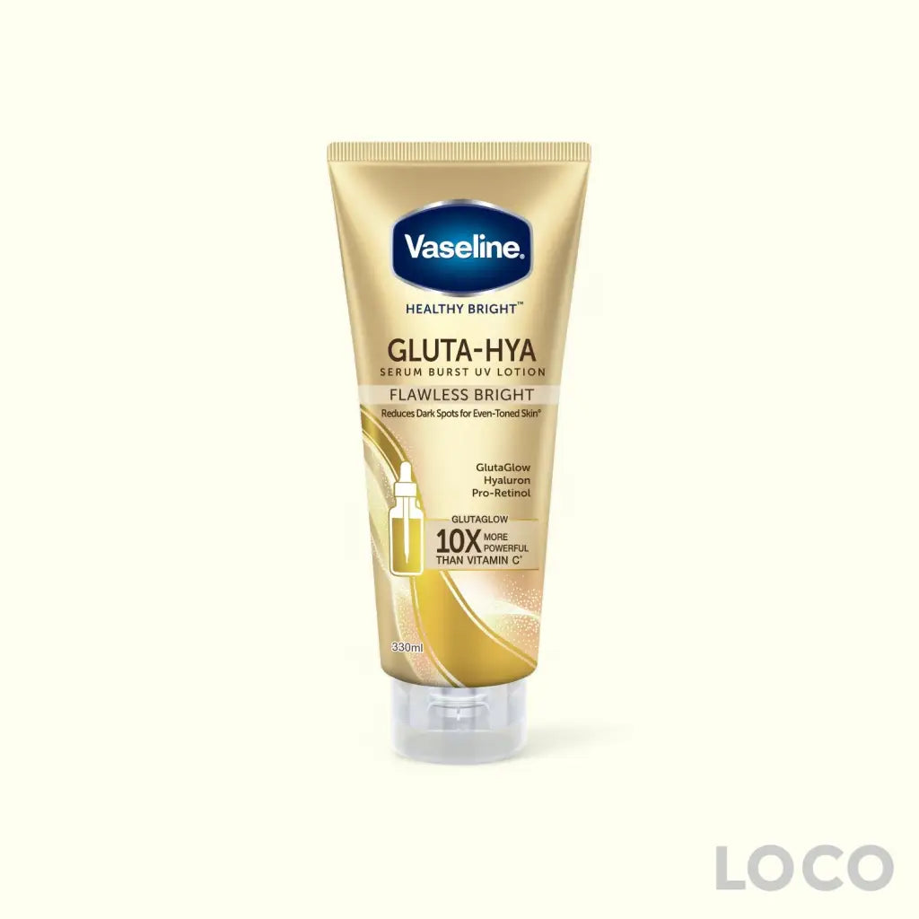 Vaseline Gluta-Hya Serum Burst Lotion 300ml - Flawless