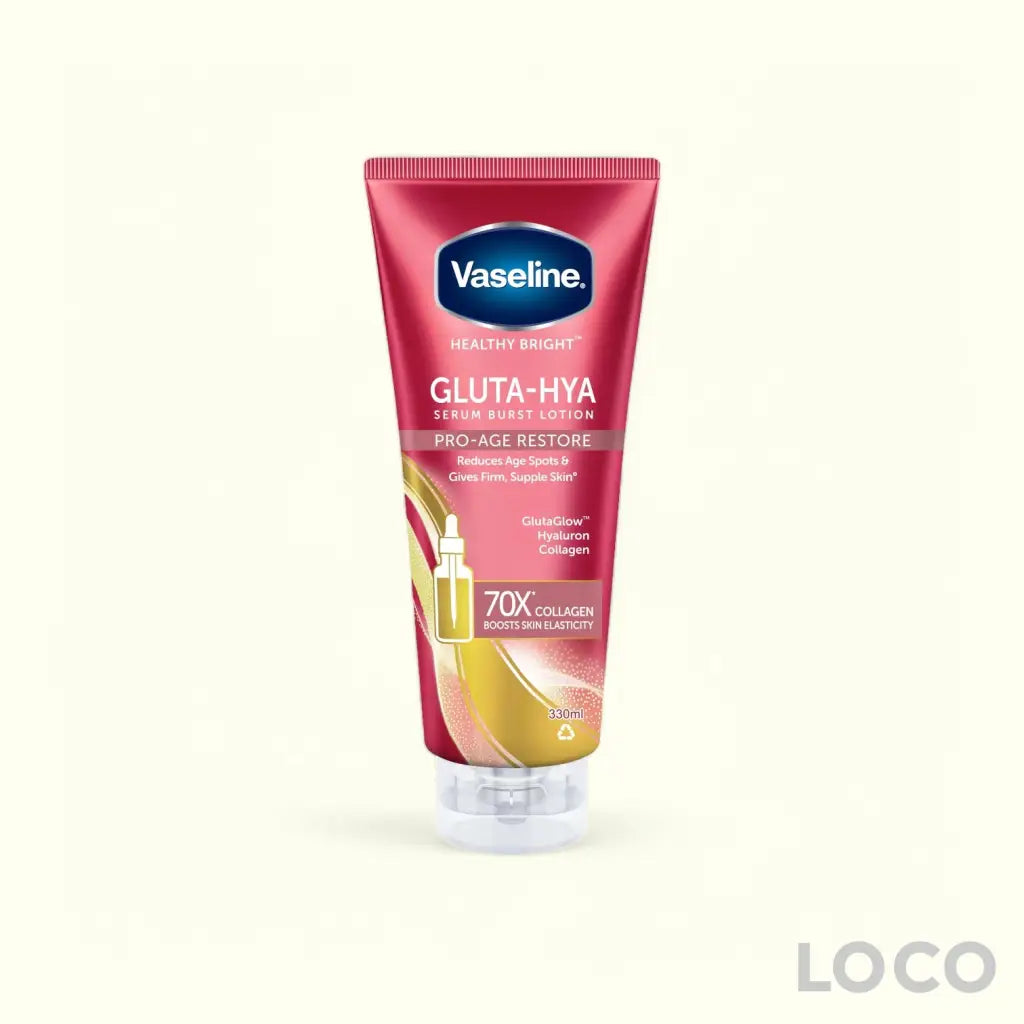 Vaseline Gluta-Hya Serum Burst Lotion 300ml - Pro Age