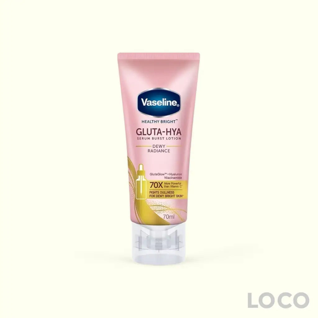 Vaseline Gluta-Hya Serum Burst Lotion 70ml - Dewy Radiance