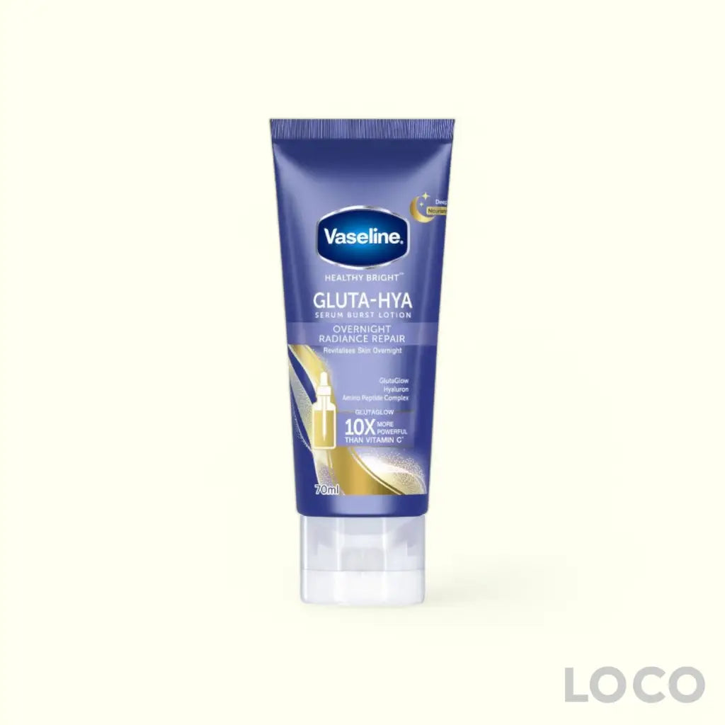 Vaseline Gluta-Hya Serum Burst Lotion 70ml - Overnight