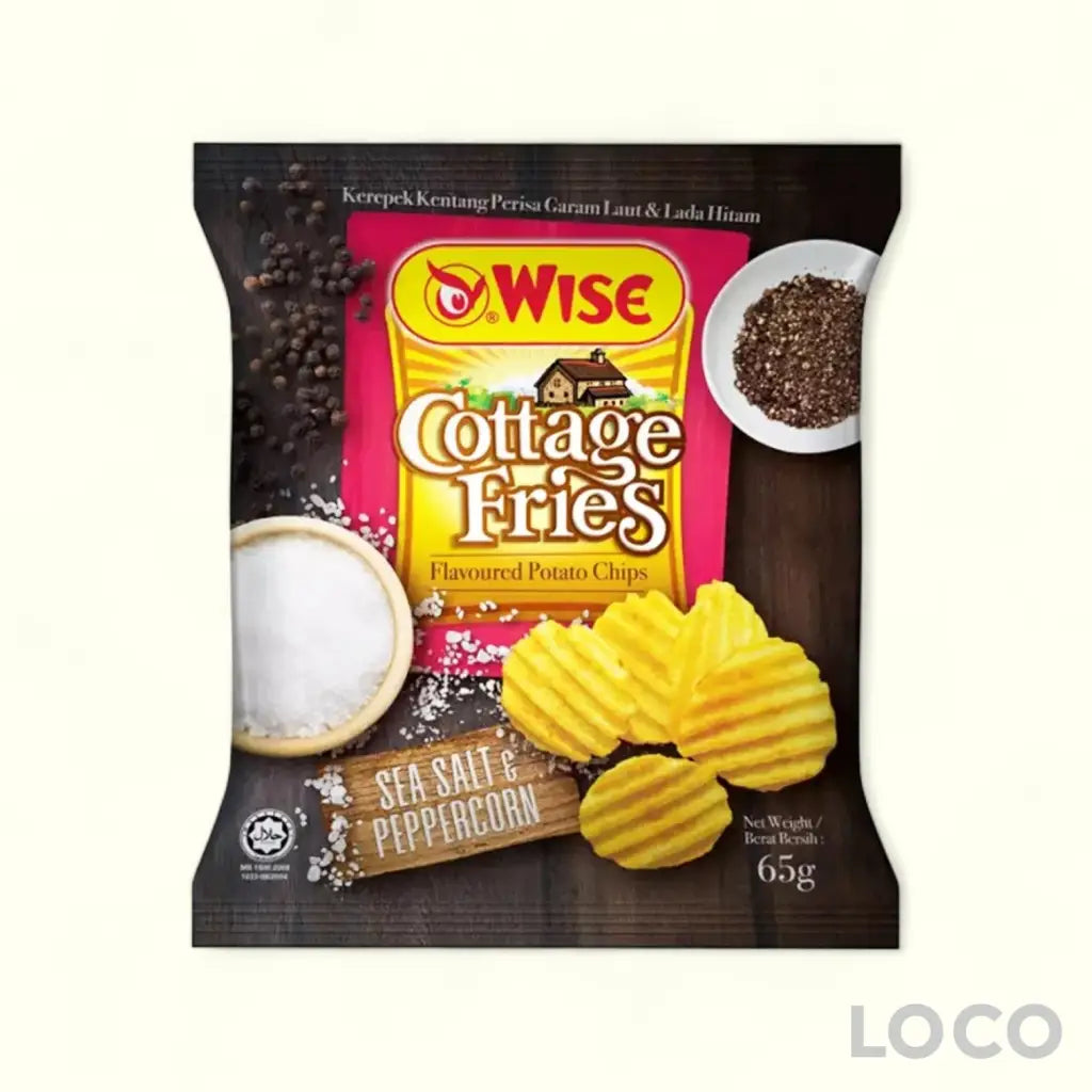 Wise Potato Chips 60G - Sea Salt Peppercorn