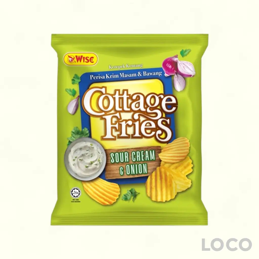Wise Potato Chips 60G - Sour Cream Onion