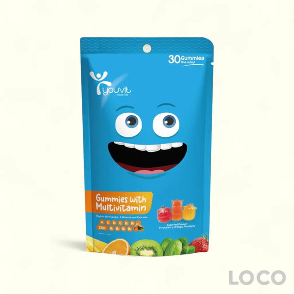 Youvit Multivitamin Gummies Kids 30S