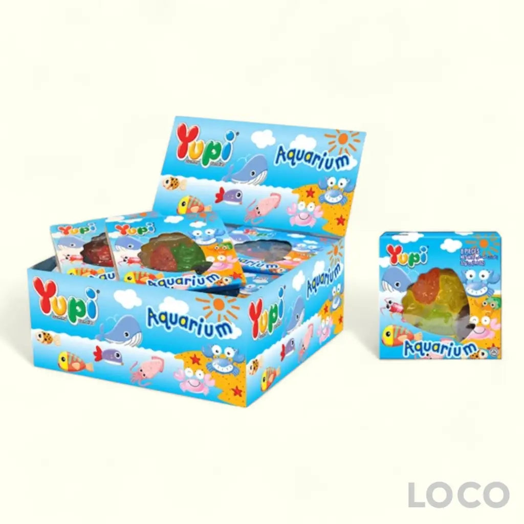 Yupi Gummy in Display Box - Aquarium 26X30G