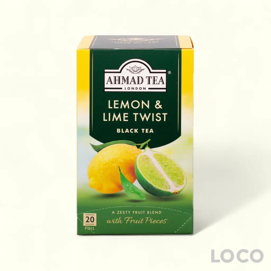 Ahmad Tea 20 Teabags - Lemon & Lime