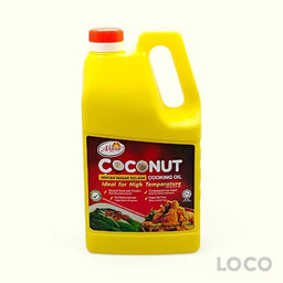 Akasa Coconut Cooking Oil 1kg - Cooking Aids