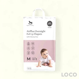 Applecrumby Airplus Overnight Pull Up Diapers - M44