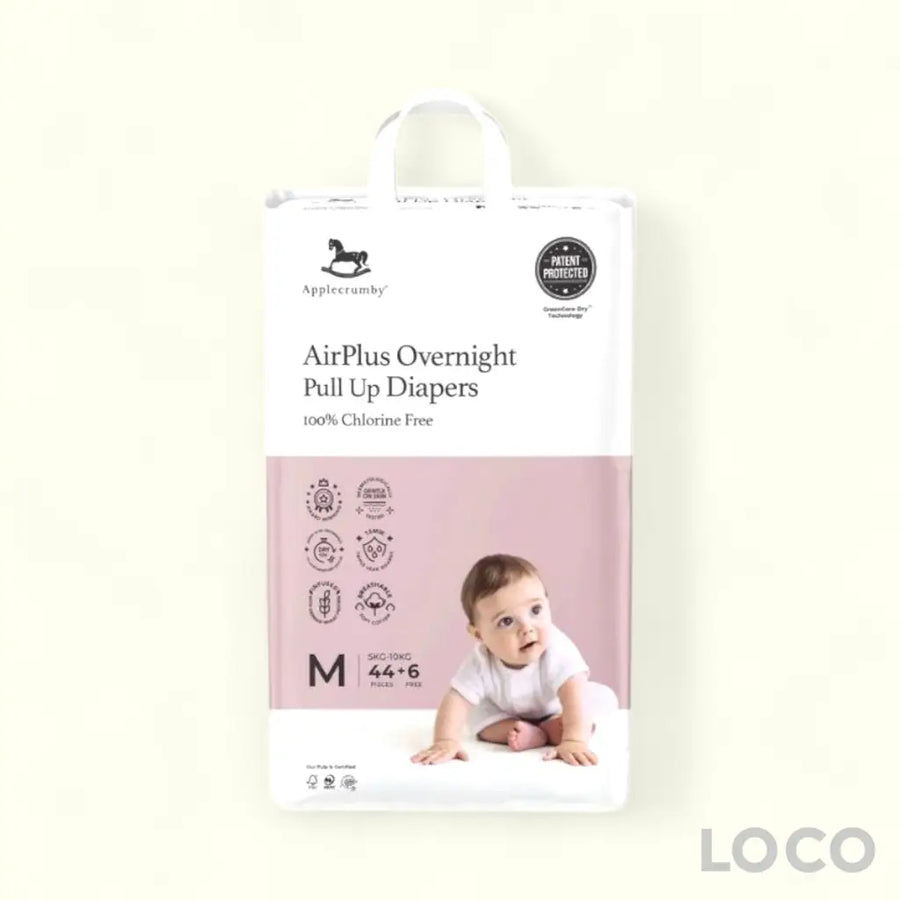 Applecrumby Airplus Overnight Pull Up Diapers - M44