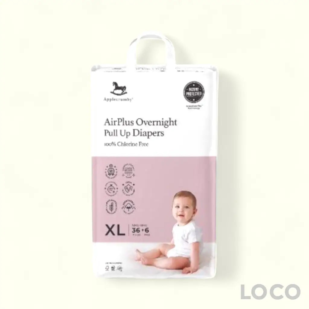 Applecrumby Airplus Overnight Pull Up Diapers - XL36