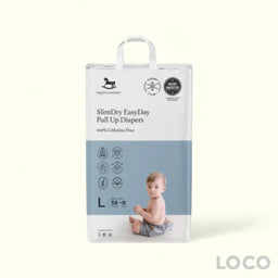 Applecrumby Slimdry Easyday Pull Up Diapers - L38