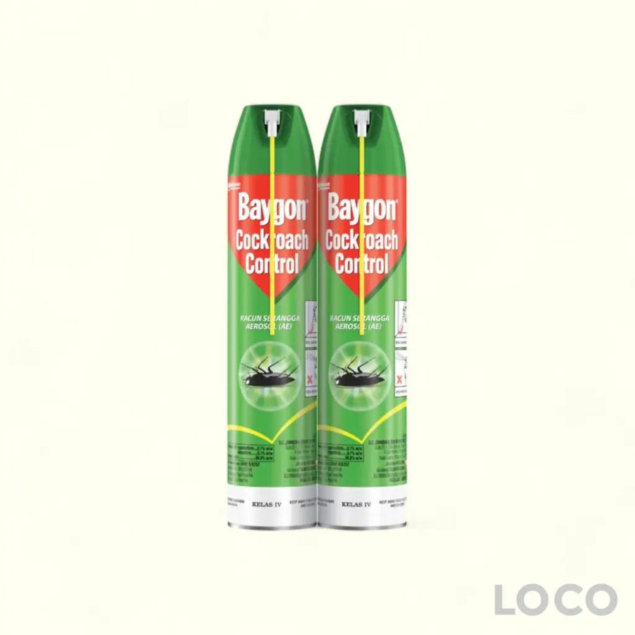 Baygon Cockroach Control 570ml x2Twin Pack