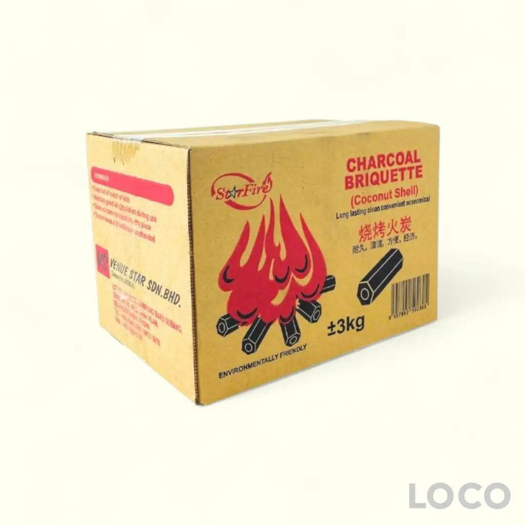 BBQ Charcoal Briquette 3KG