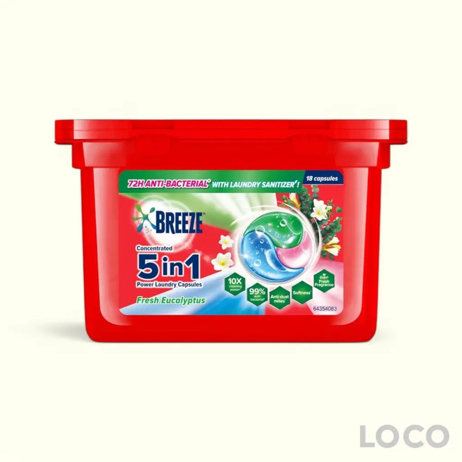 Breeze Capsules 5In1 189G - Laundry