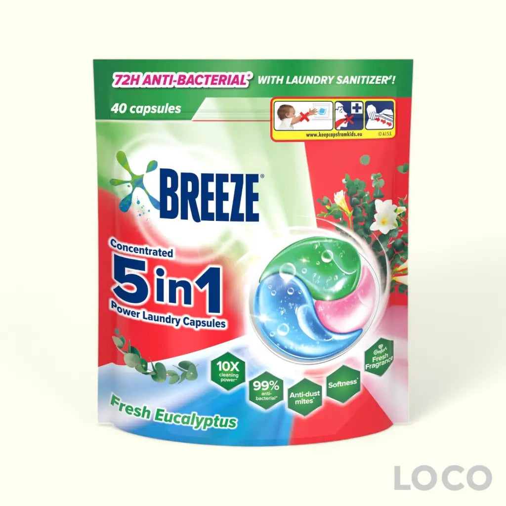 Breeze Capsules 5In1 420G - Laundry