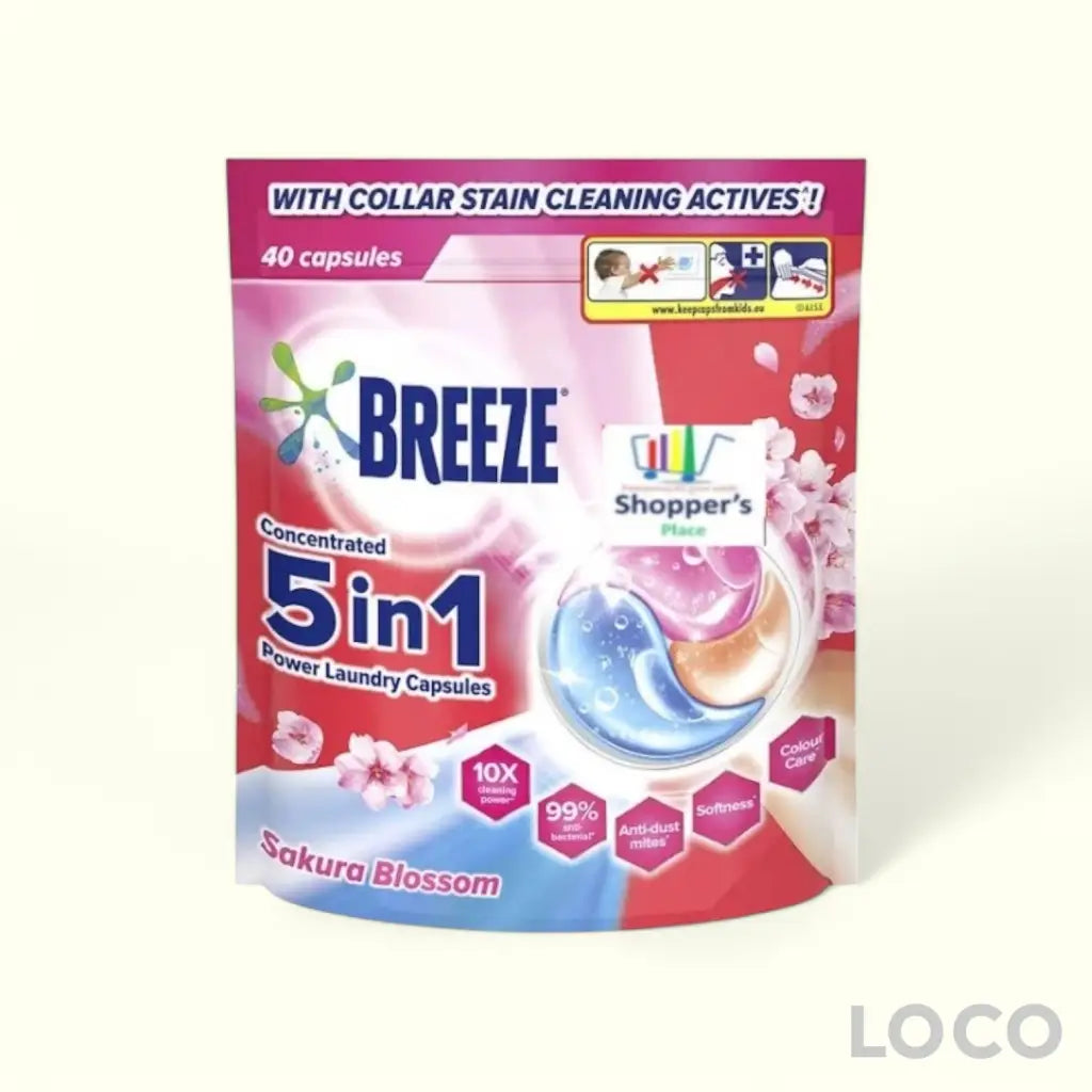Breeze Capsules 5In1 420G - Laundry