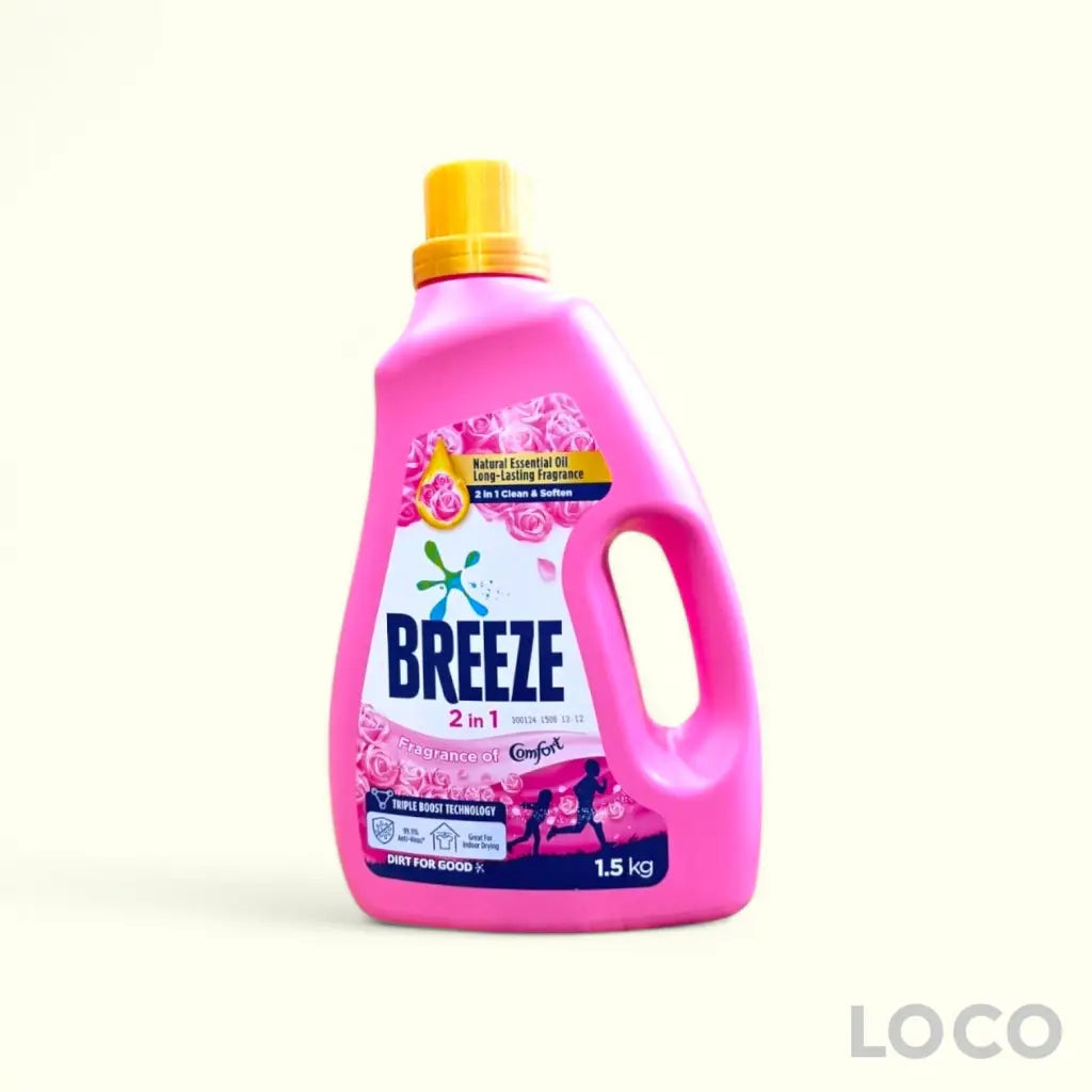 Breeze Liquid 1.8kg - Fragrance Of Comfort 1.5kg - Laundry