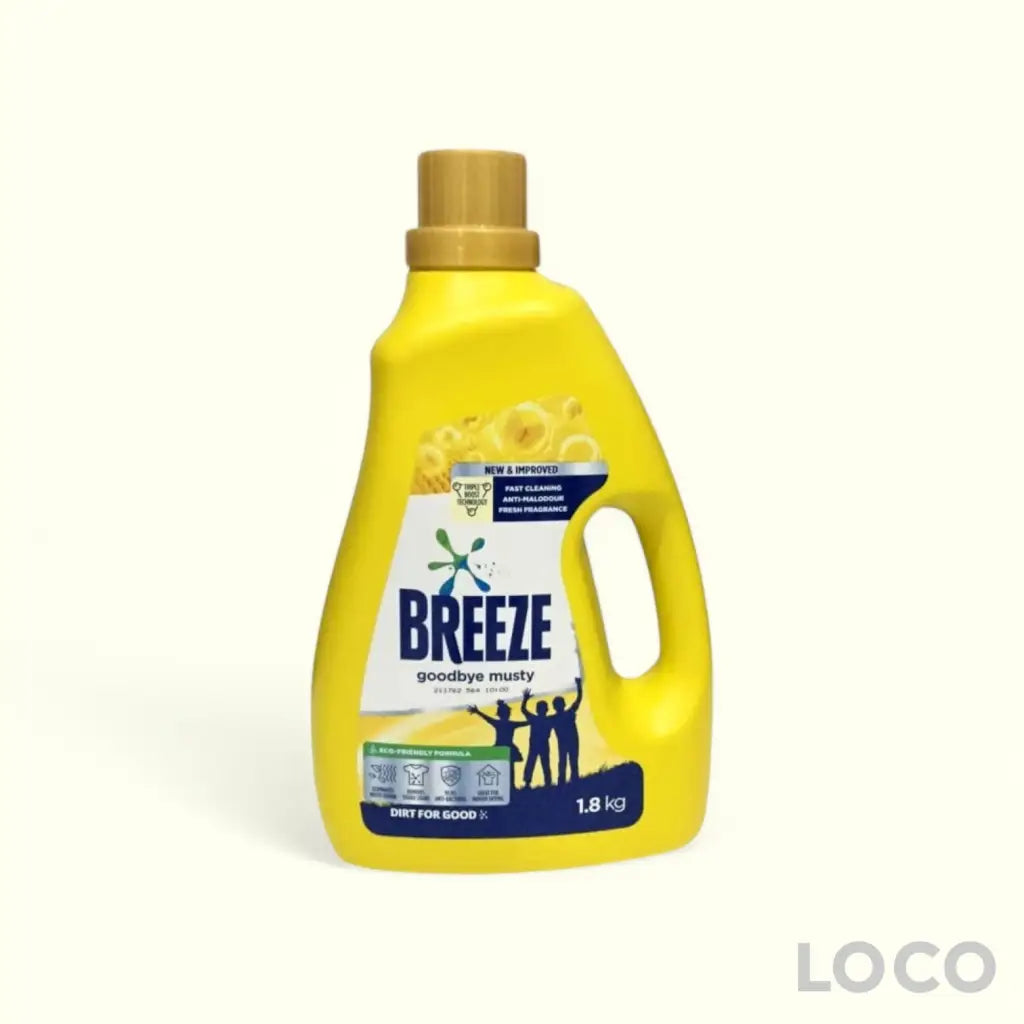 Breeze Liquid 1.8kg - Goodbye Musty 1.8kg - Laundry