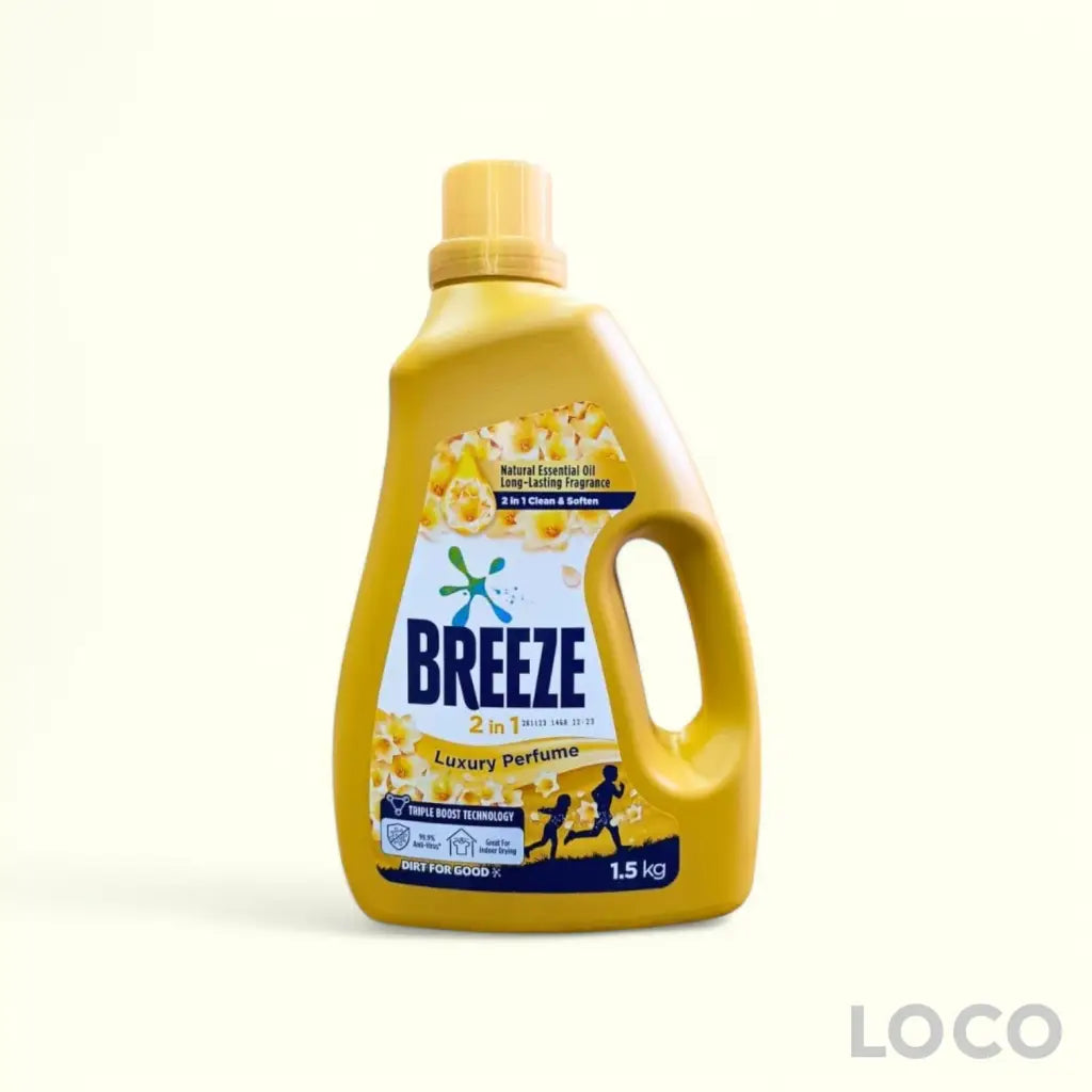 Breeze Liquid 1.8kg - Lux Perfume 1.5kg - Laundry