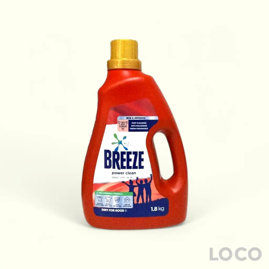 Breeze Liquid 1.8kg - Power Clean 1.8kg - Laundry