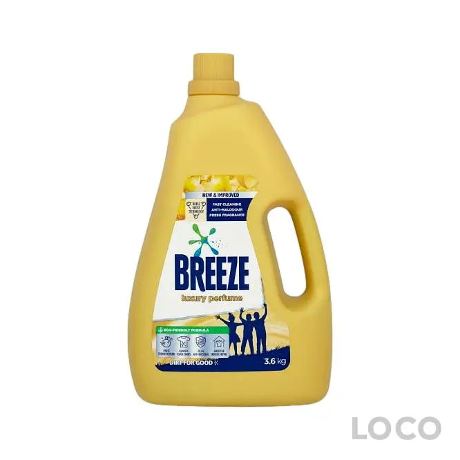 Breeze Liquid 2In1 Lux Perfume 3.6kg - Laundry
