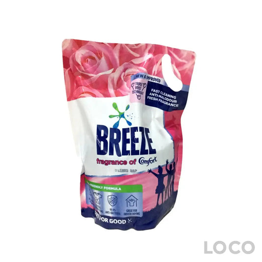 Breeze Liquid 2In1 With Fragrance Of Comfort Refill 1.5kg