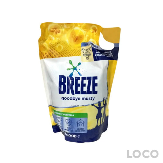 Breeze Liquid Gdbye Musty Refill 1.5kg - Laundry